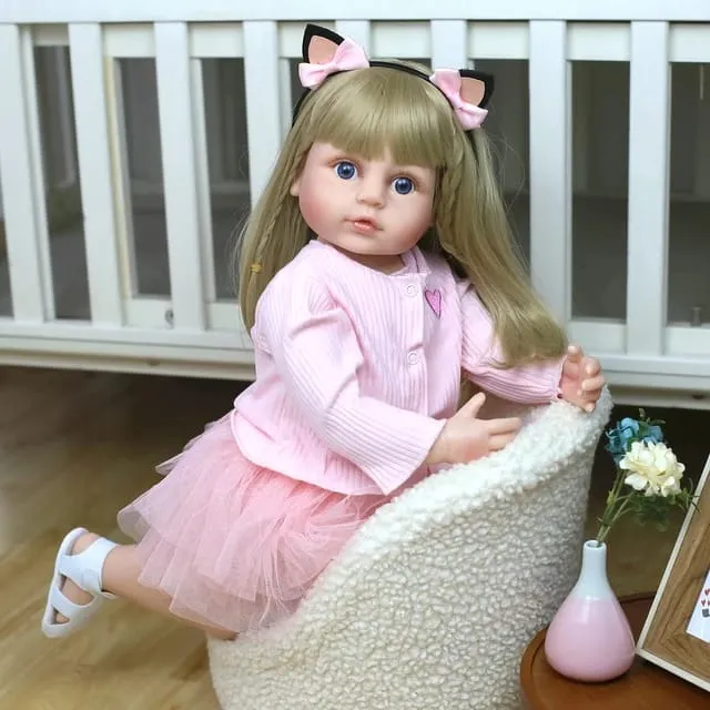 Muñeca Bebé Reborn Realista De Silicona. - Imagen 2