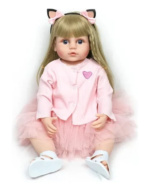 Muñeca Bebé Reborn Realista De Silicona.