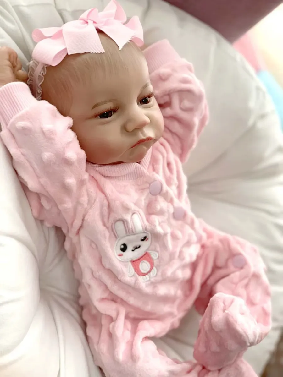 Muñeca Bebé Reborn Realista De Silicona. - Imagen 3