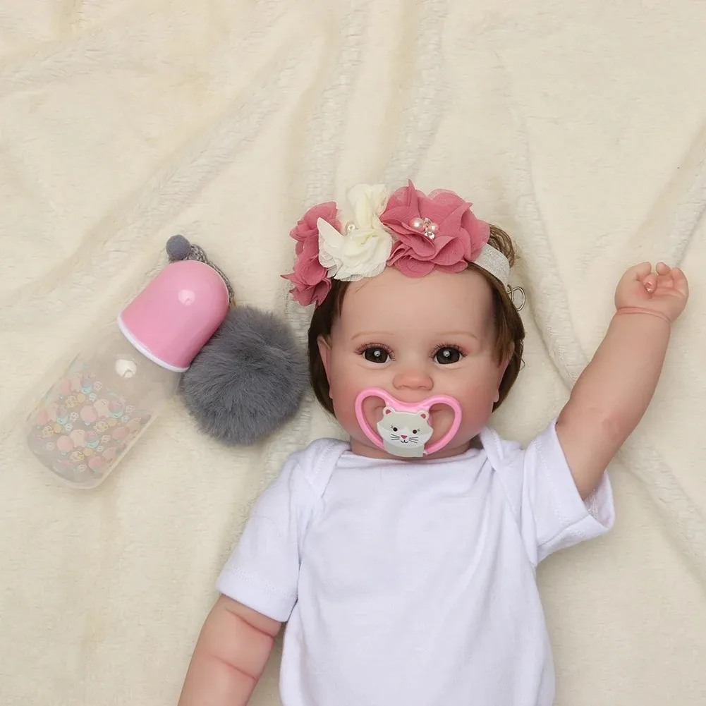Muñeca Bebé Reborn Realista De Silicona. - Imagen 4