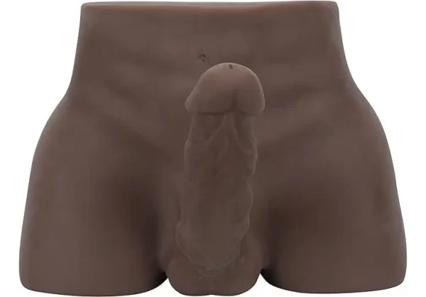 Masturbador Torso Masculino Sexual Con Ano Y Dildo Silicona - Imagen 4