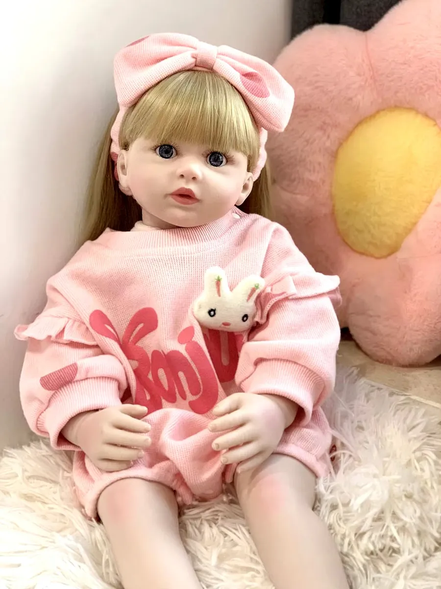 Muñeca Bebé Reborn Realista De Silicona.