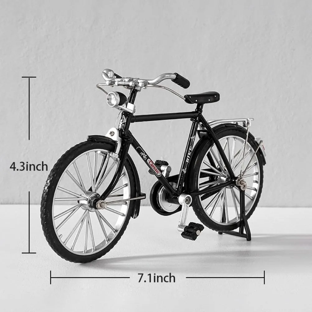 Bicicleta Modelo Vintage Bicicleta Ornamento Decoración - Imagen 6