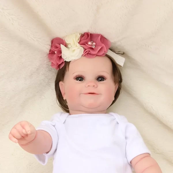 Muñeca Bebé Reborn Realista De Silicona. - Imagen 6