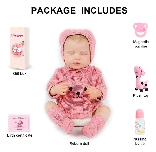 Bebé Resborn Recién Nacida Realista De Silicona. - Imagen 6