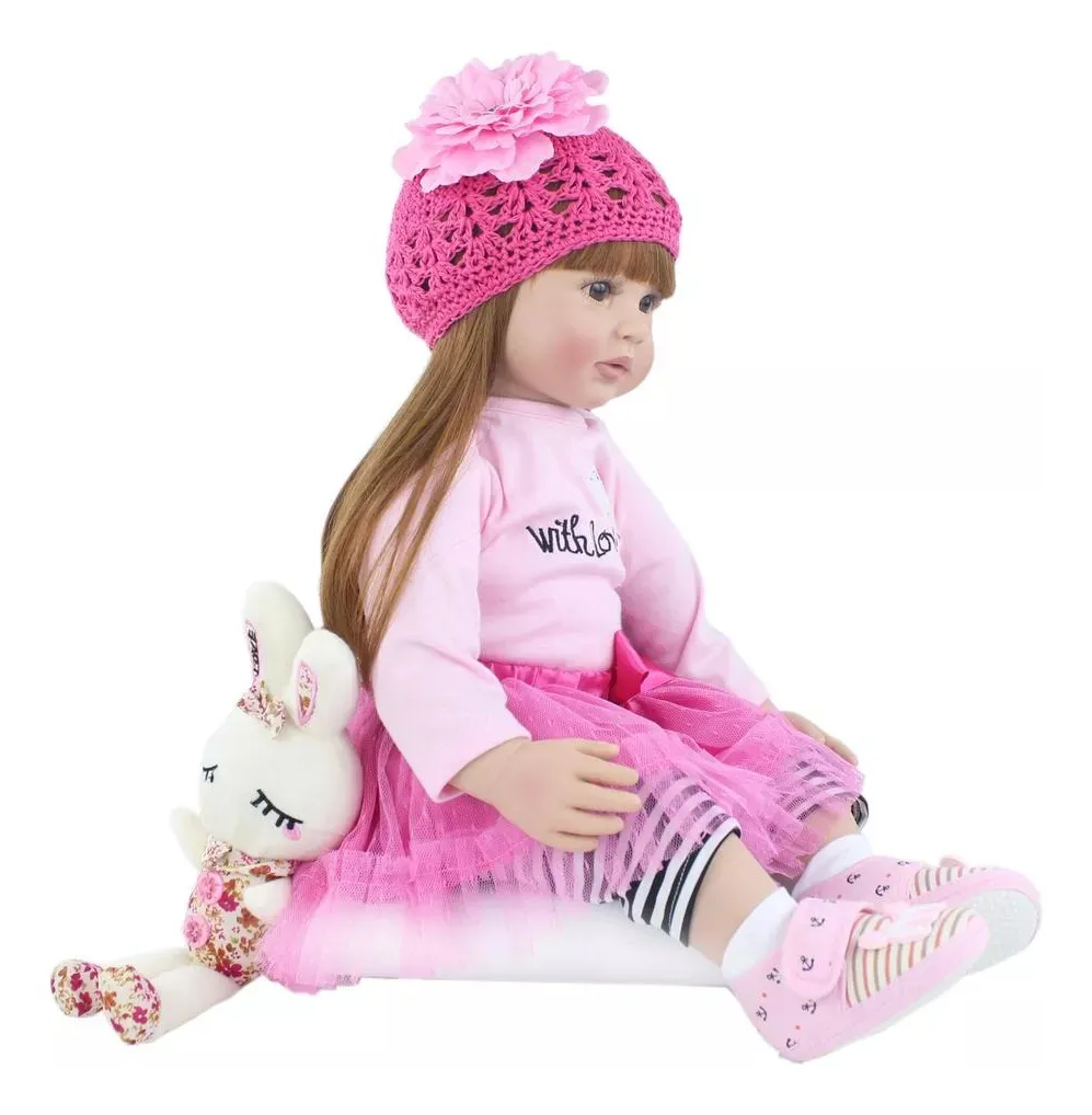 Muñeca Bebé Reborn Realista De Silicona. - Imagen 6