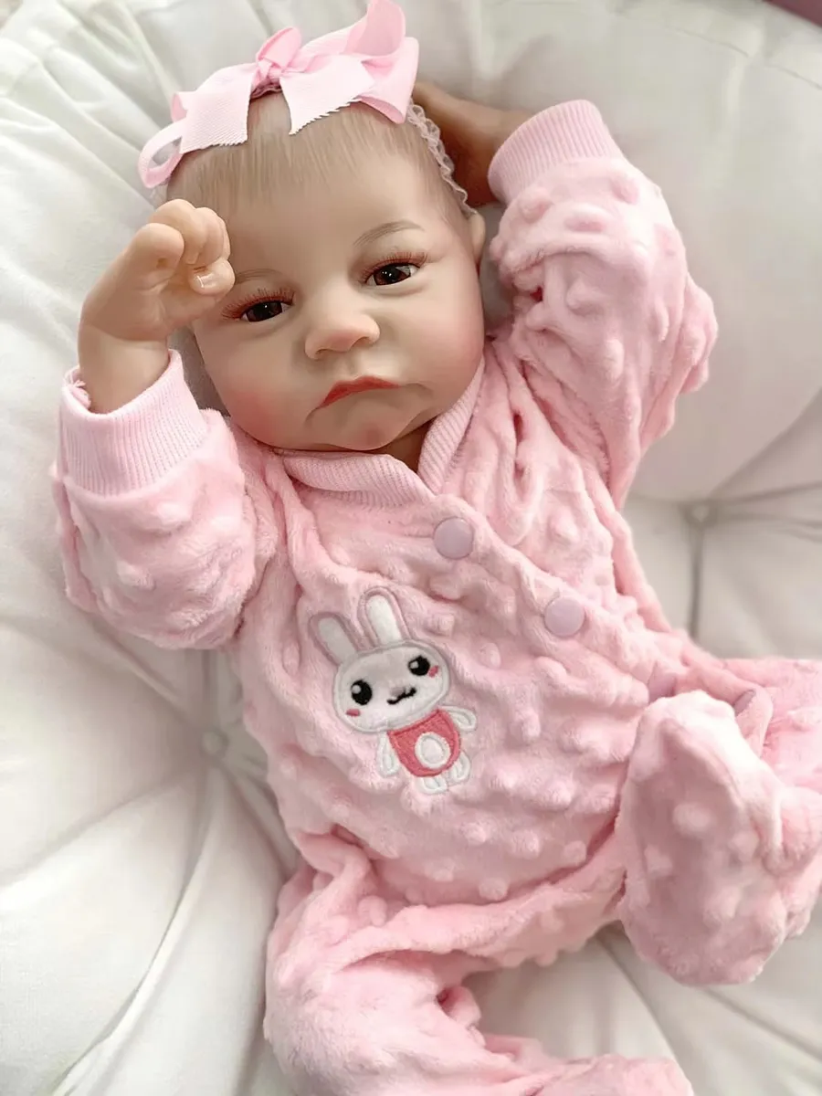 Muñeca Bebé Reborn Realista De Silicona. - Imagen 2