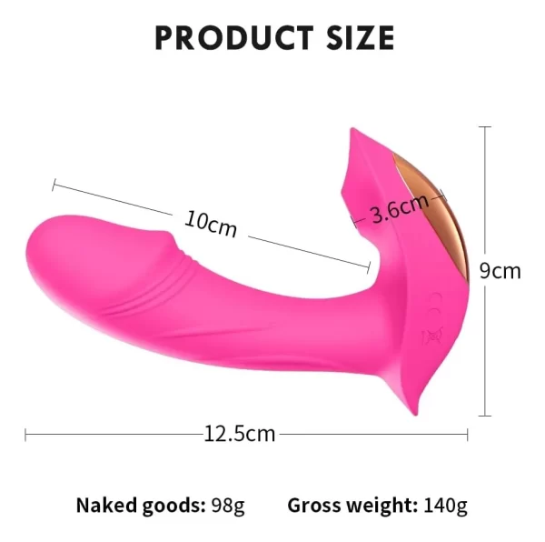 Consolador Vibrador Inalámbrico Punto G Con App - Imagen 5