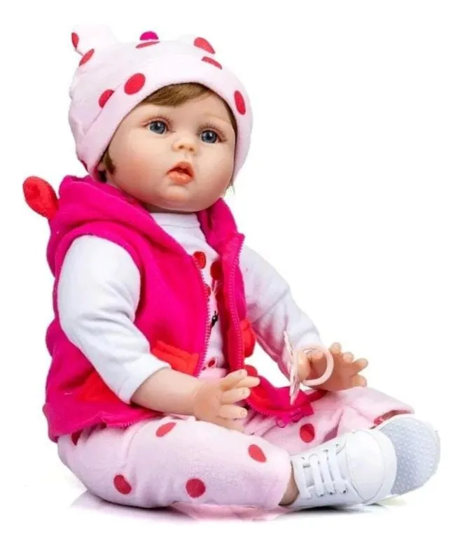Muñeca Bebé Reborn Realista De Silicona. - Imagen 4