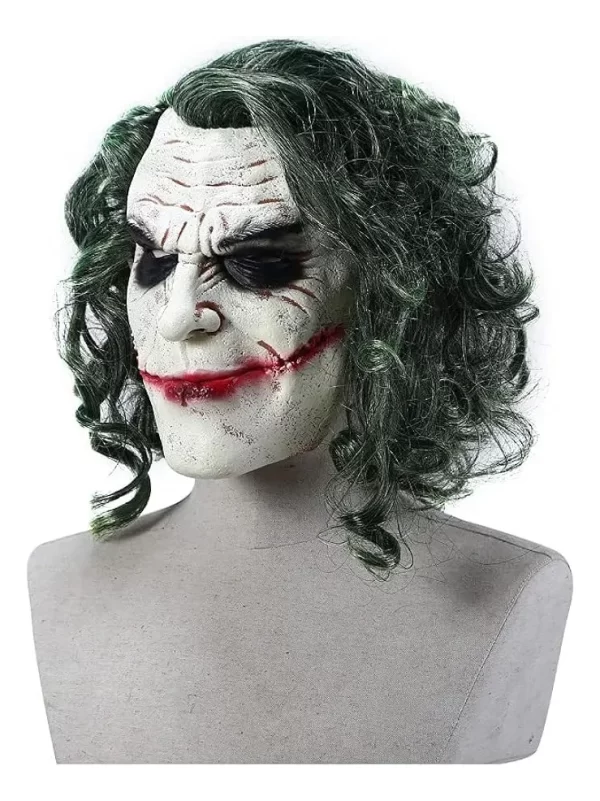 Máscara Halloween Joker, Máscara De Látex Batman Joker - Imagen 3