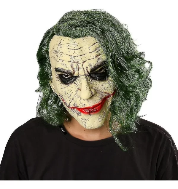 Máscara Halloween Joker, Máscara De Látex Batman Joker - Imagen 2