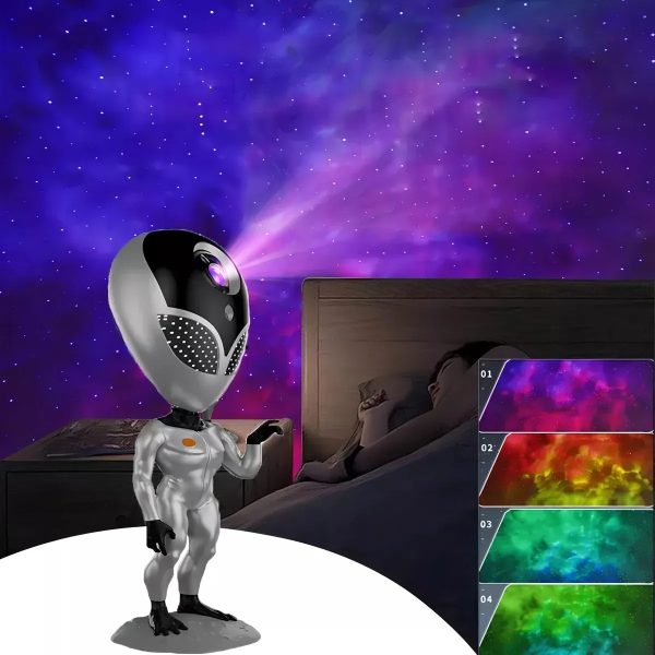 Alíen Proyector Lámpara Luz Nocturna. - Imagen 4
