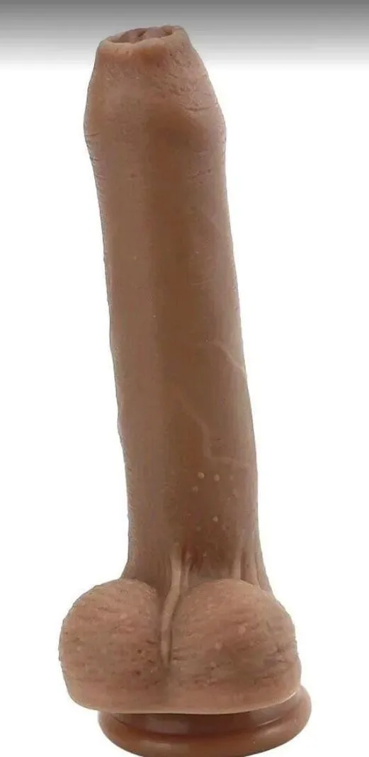 Consolador Realista Runyu Prepucio Pene Suave Silicona - Imagen 4