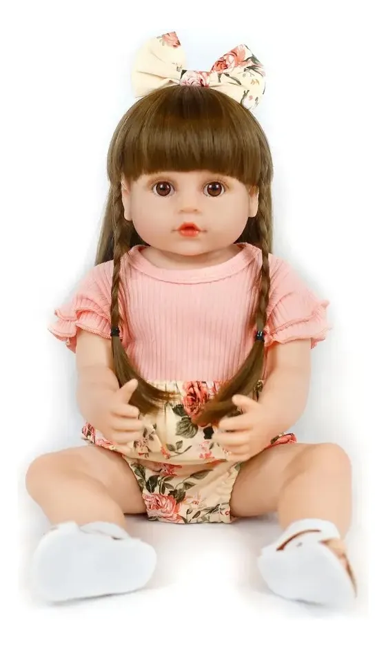 Muñeca Bebé Reborn Realista De Silicona.