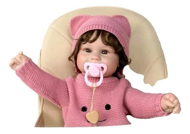 Muñeca Bebé Resborn Realista De Silicona - Imagen 8