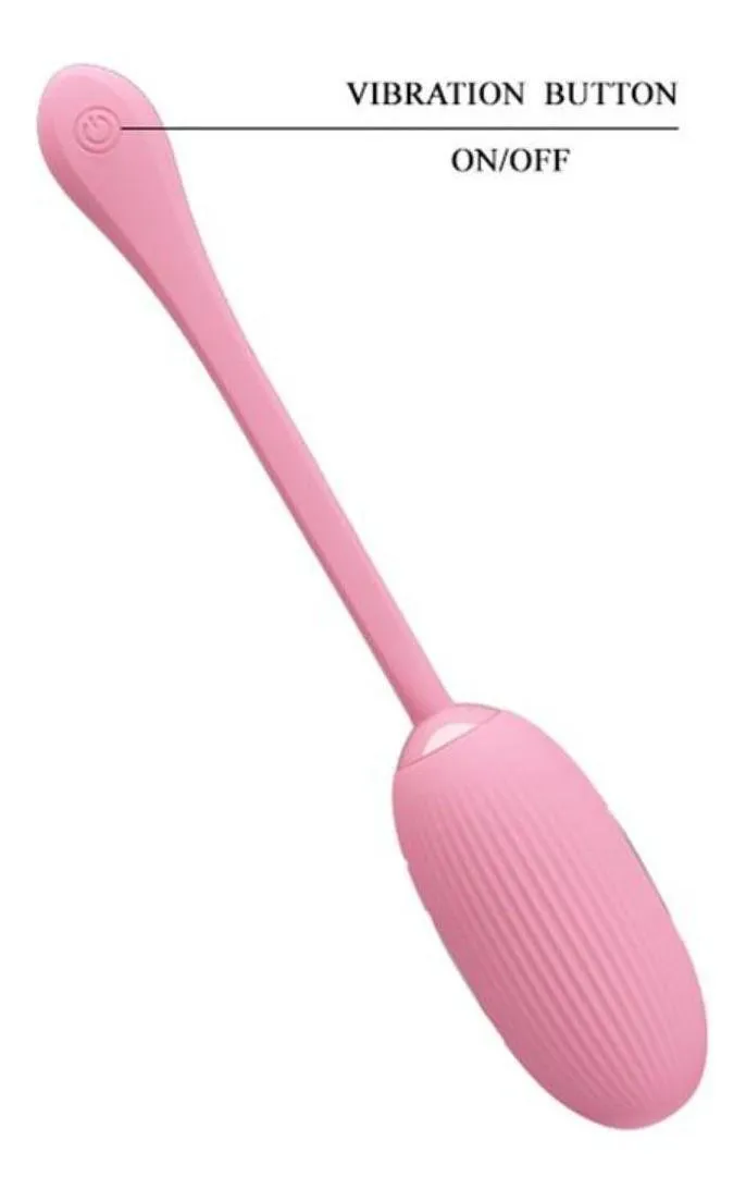Huevo Vibrador App Móvil Electroshock Pretty Love Corriente Color Rosa - Imagen 2