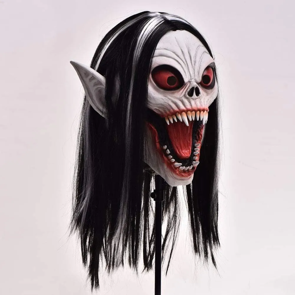 Máscara Halloween Bruja Terror - Imagen 4