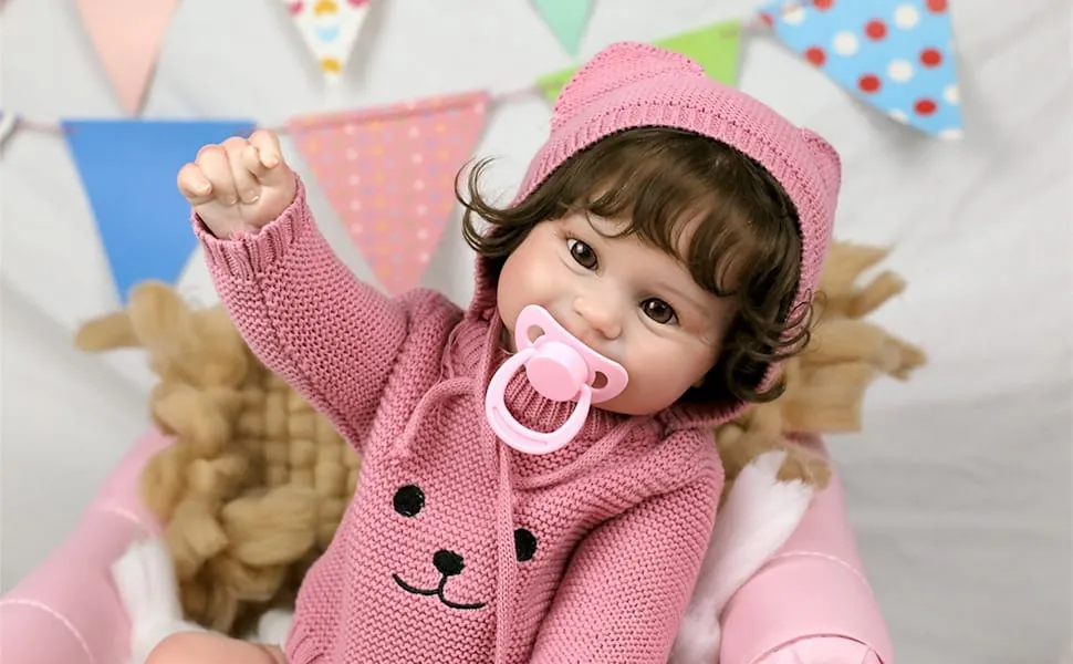 Muñeca Bebé Resborn Realista De Silicona - Imagen 6
