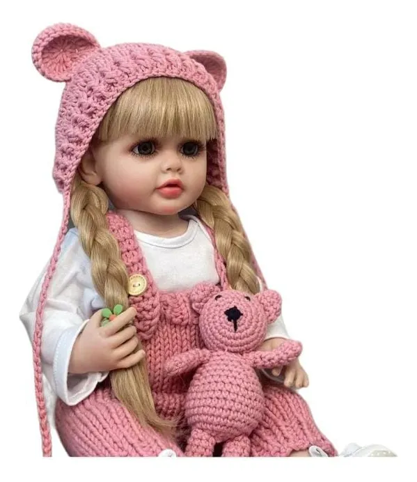Muñeca Bebé Resborn Realista De Silicona - Imagen 8