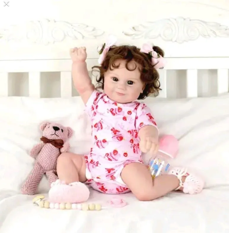 Muñeca Bebé Reborn Realista De Silicona.