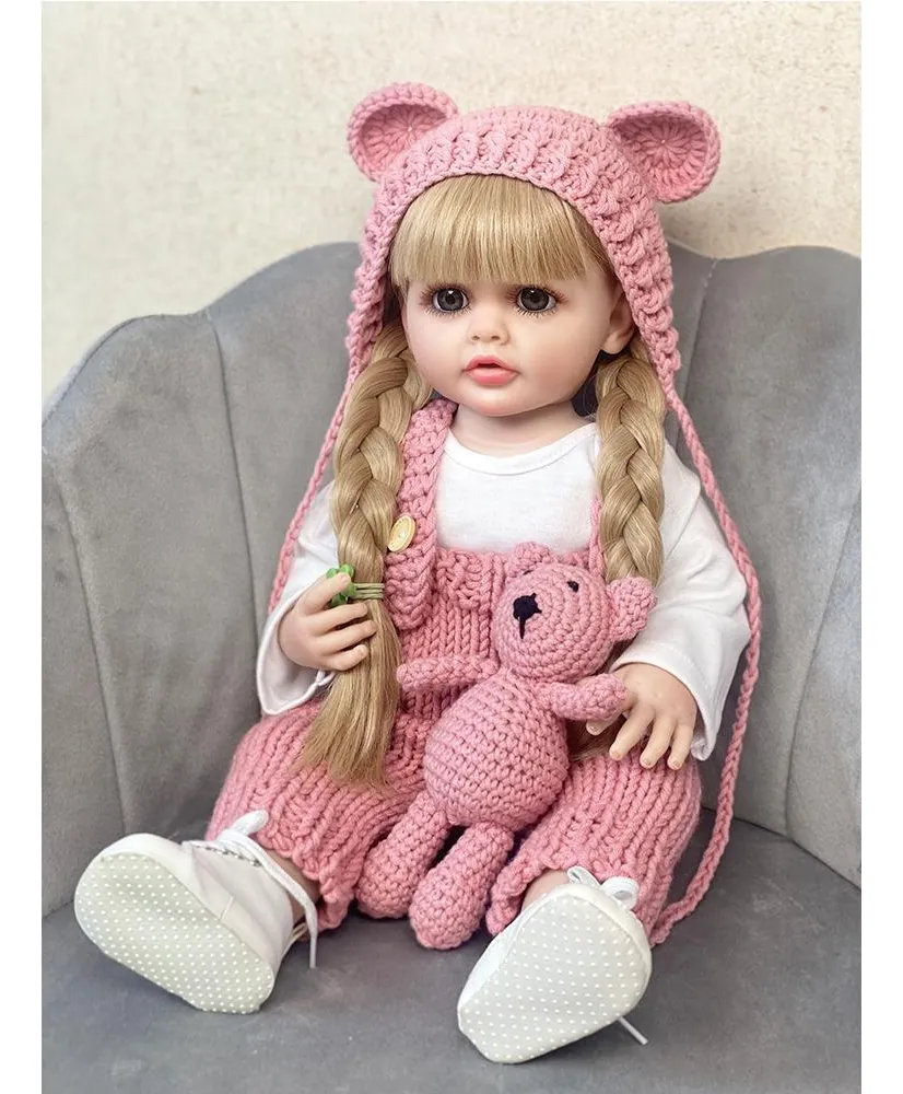 Muñeca Bebé Resborn Realista De Silicona - Imagen 6