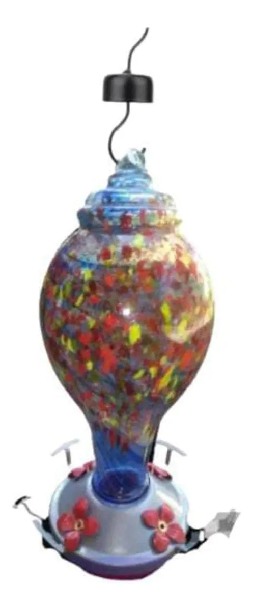 Comedero Para Colibríes, Vidrio Soplado Exteriores,1065 Ml - Imagen 7