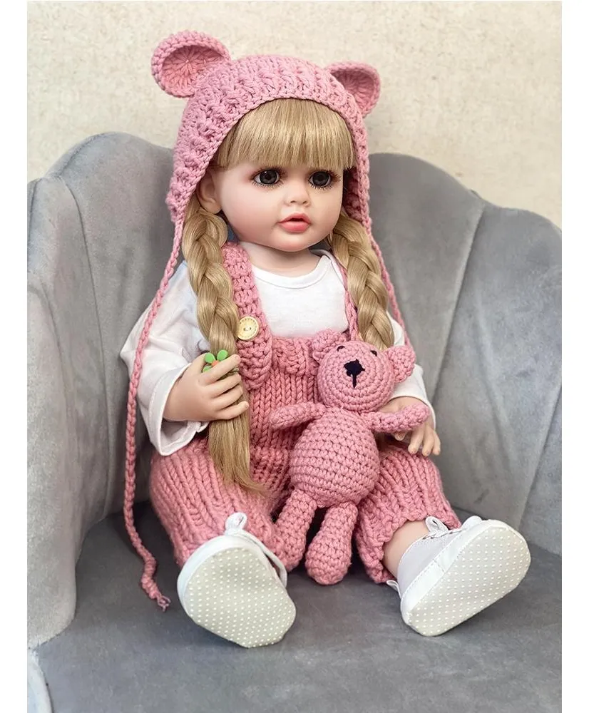 Muñeca Bebé Resborn Realista De Silicona