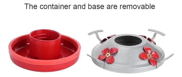 Bebedero Comedero Para Colibríes Para Exterior - Imagen 3