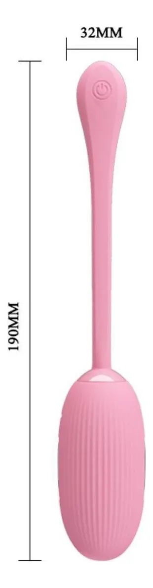 Huevo Vibrador App Móvil Electroshock Pretty Love Corriente Color Rosa - Imagen 3