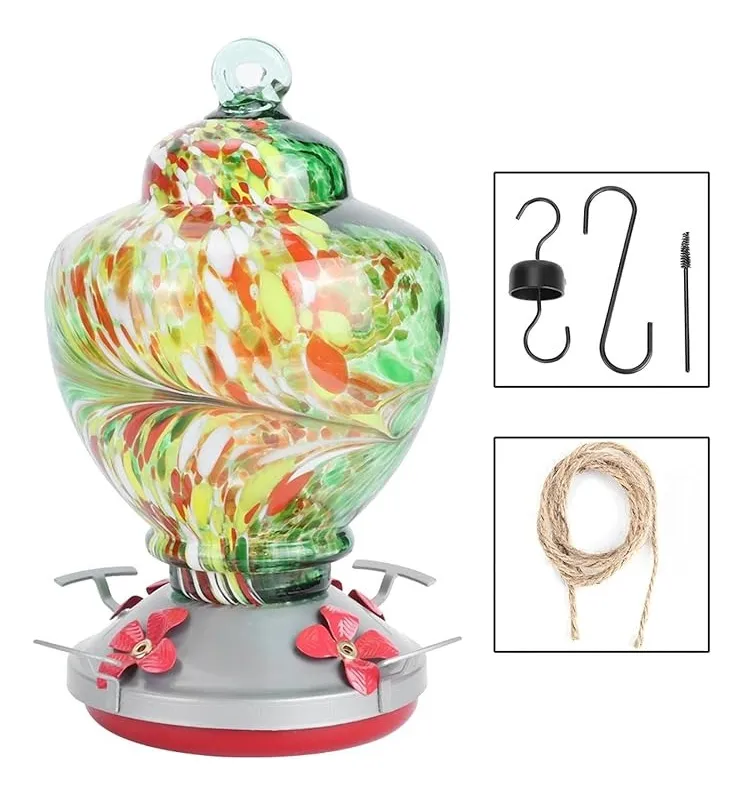 Bebedero Comedero Para Colibríes Para Exterior