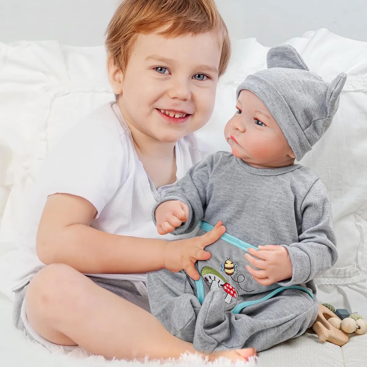 Muñeco Bebé Resborn Realista De Silicona - Imagen 3