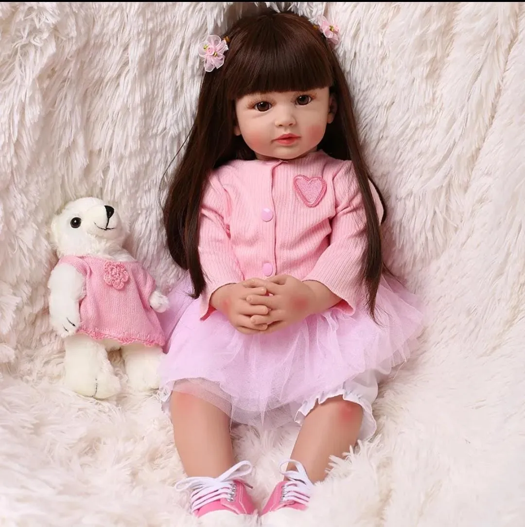 Muñeca Bebé Reborn Realista De Silicona. - Imagen 3