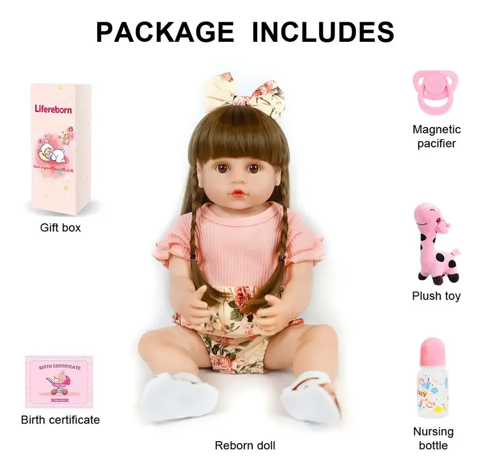 Muñeca Bebé Reborn Realista De Silicona. - Imagen 7