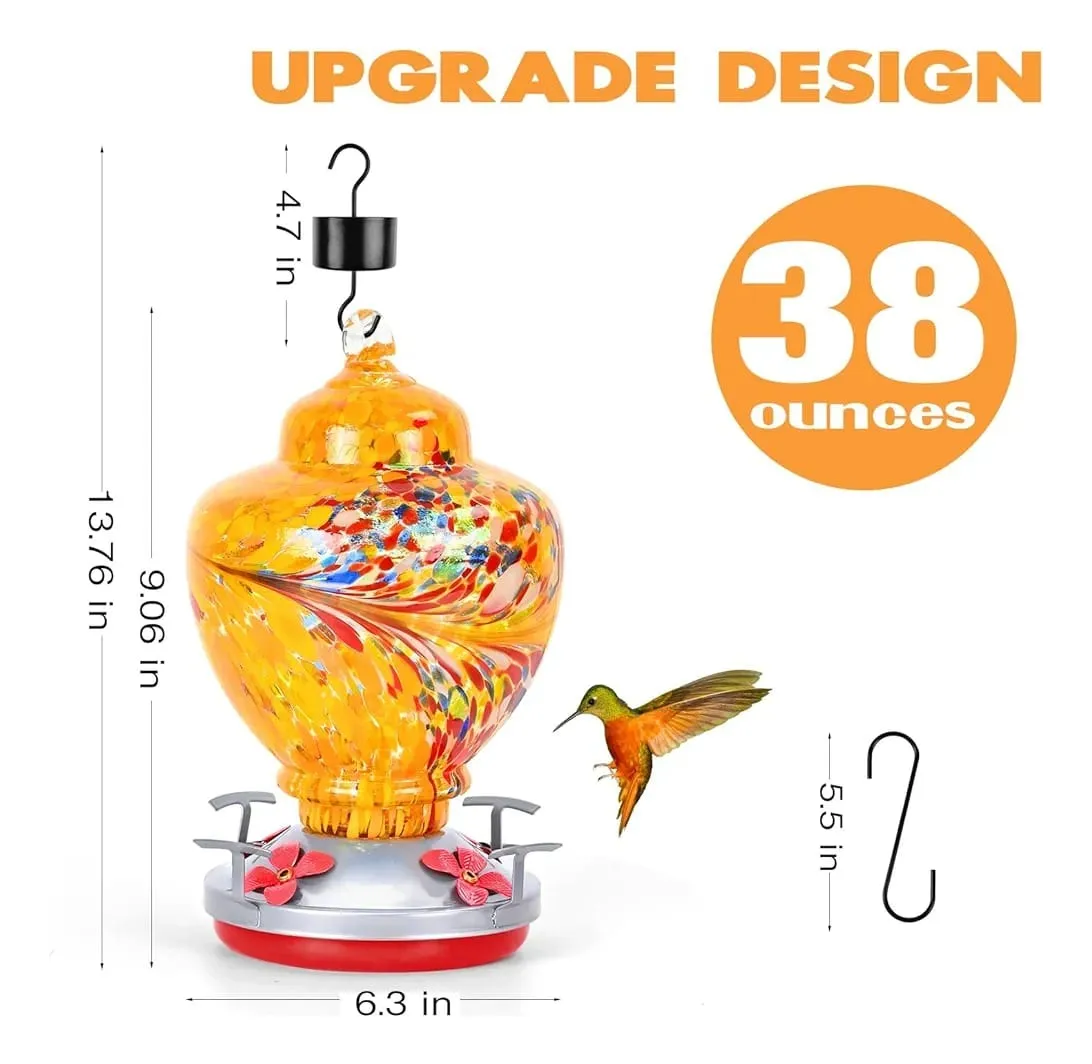 Bebedero Comedero Para Colibríes Para Exterior - Imagen 4