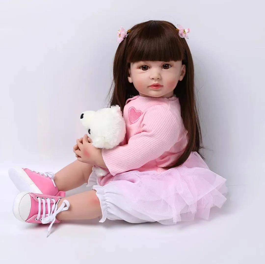 Muñeca Bebé Reborn Realista De Silicona. - Imagen 2