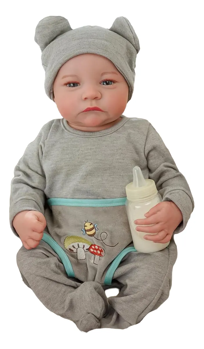 Muñeco Bebé Resborn Realista De Silicona - Imagen 8