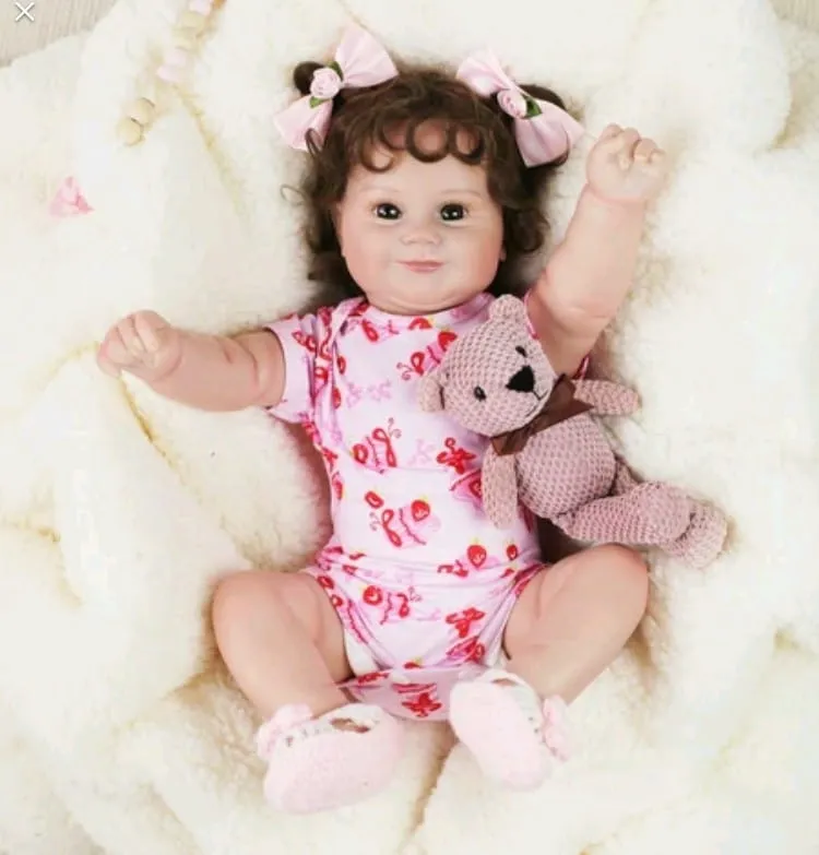 Muñeca Bebé Reborn Realista De Silicona. - Imagen 2