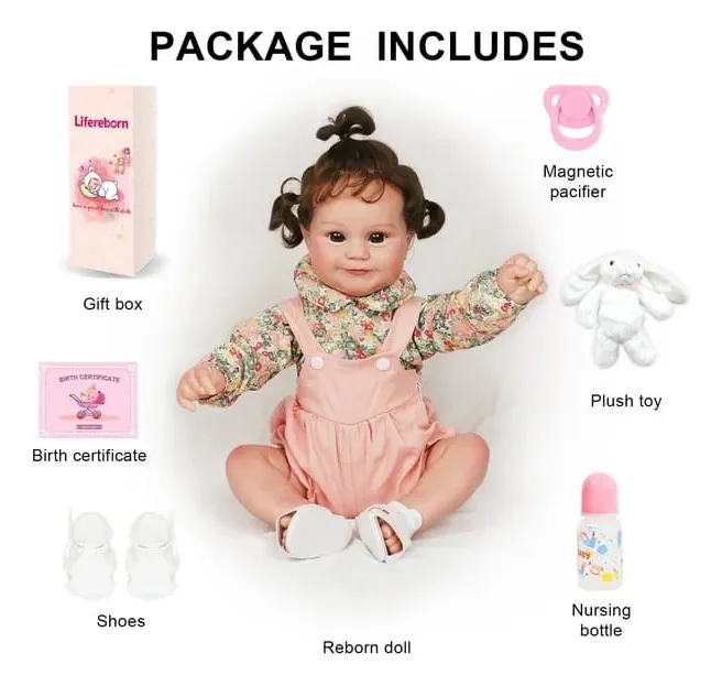 Muñeca Bebé Reborn Realista De Silicona. - Imagen 6