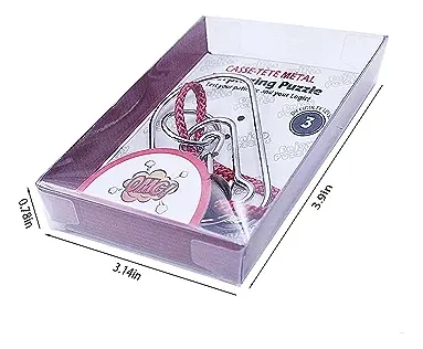 24 Rompecabezas De Metal Y Alambre 3d Piezas Surtidas. - Imagen 6