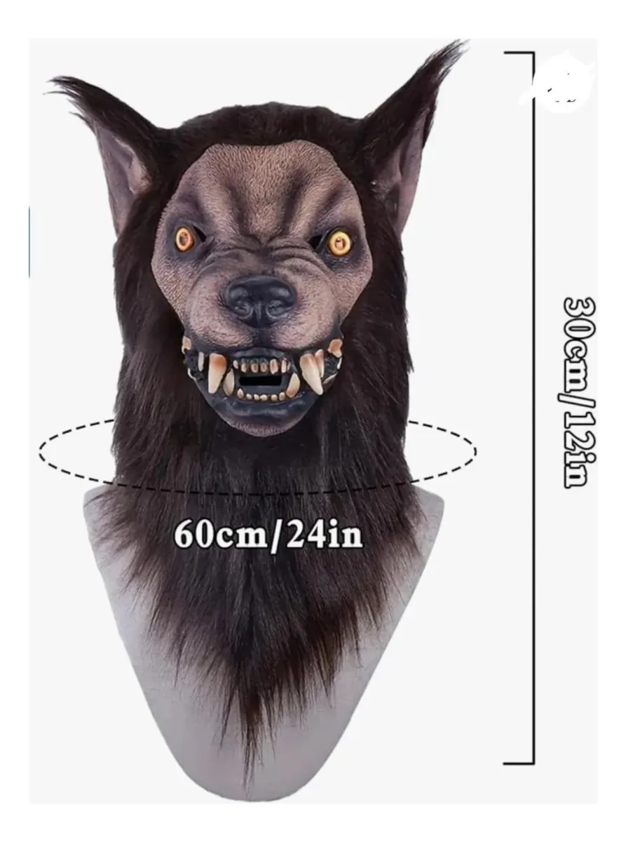 Máscara De Halloween, Hombre Lobo - Imagen 4