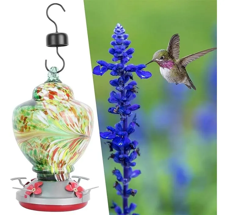 Bebedero Comedero Para Colibríes Para Exterior - Imagen 2