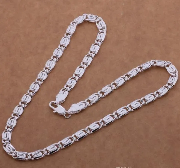 Cadena Plata Ley 925 Caracol 60 Cm Y 6 Mm Unisex.