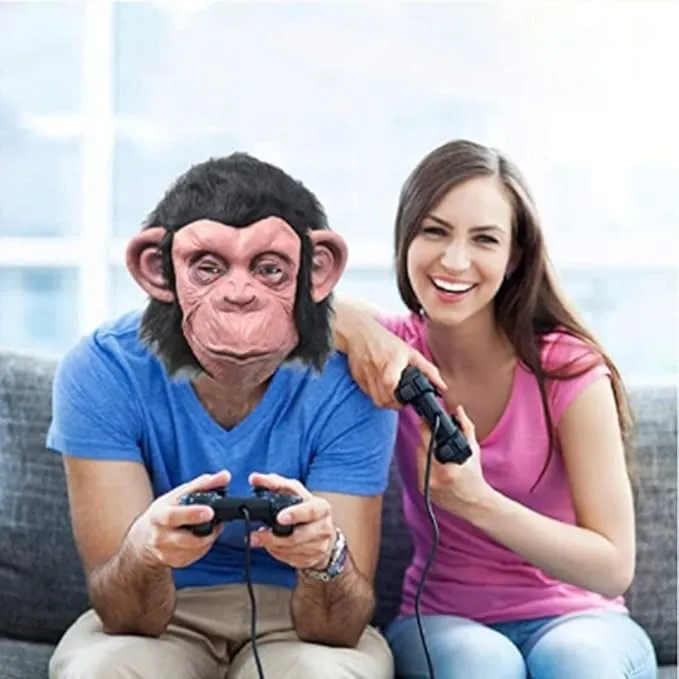 Máscara Halloween Mono - Imagen 4