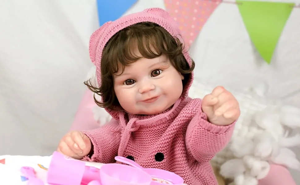 Muñeca Bebé Resborn Realista De Silicona - Imagen 3
