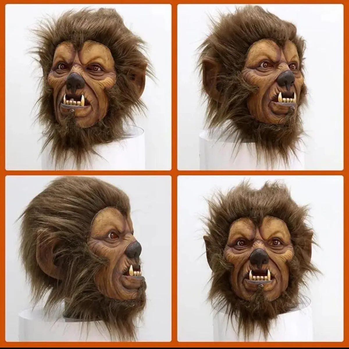 Máscara De Halloween, Hombre Lobo - Imagen 3