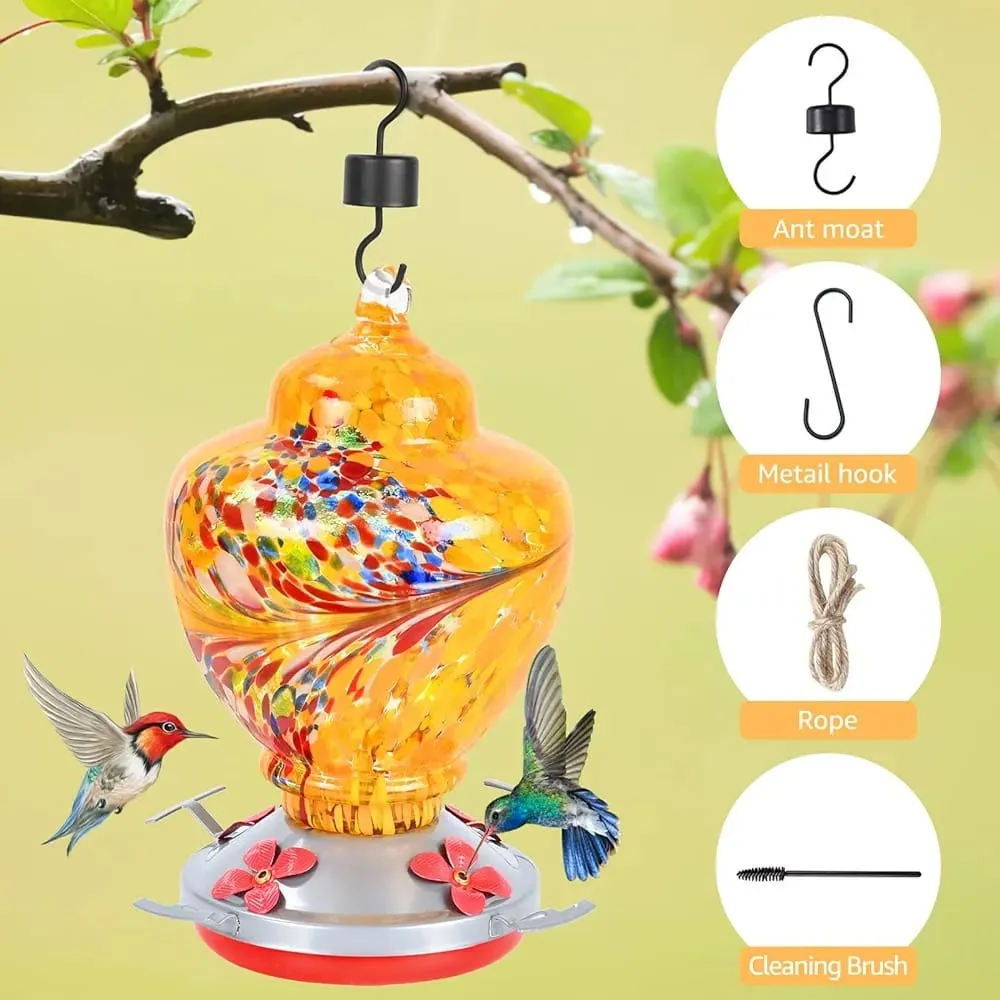 Bebedero Comedero Para Colibríes Para Exterior - Imagen 6