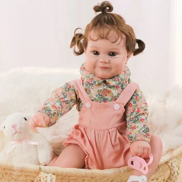 Muñeca Bebé Reborn Realista De Silicona. - Imagen 4