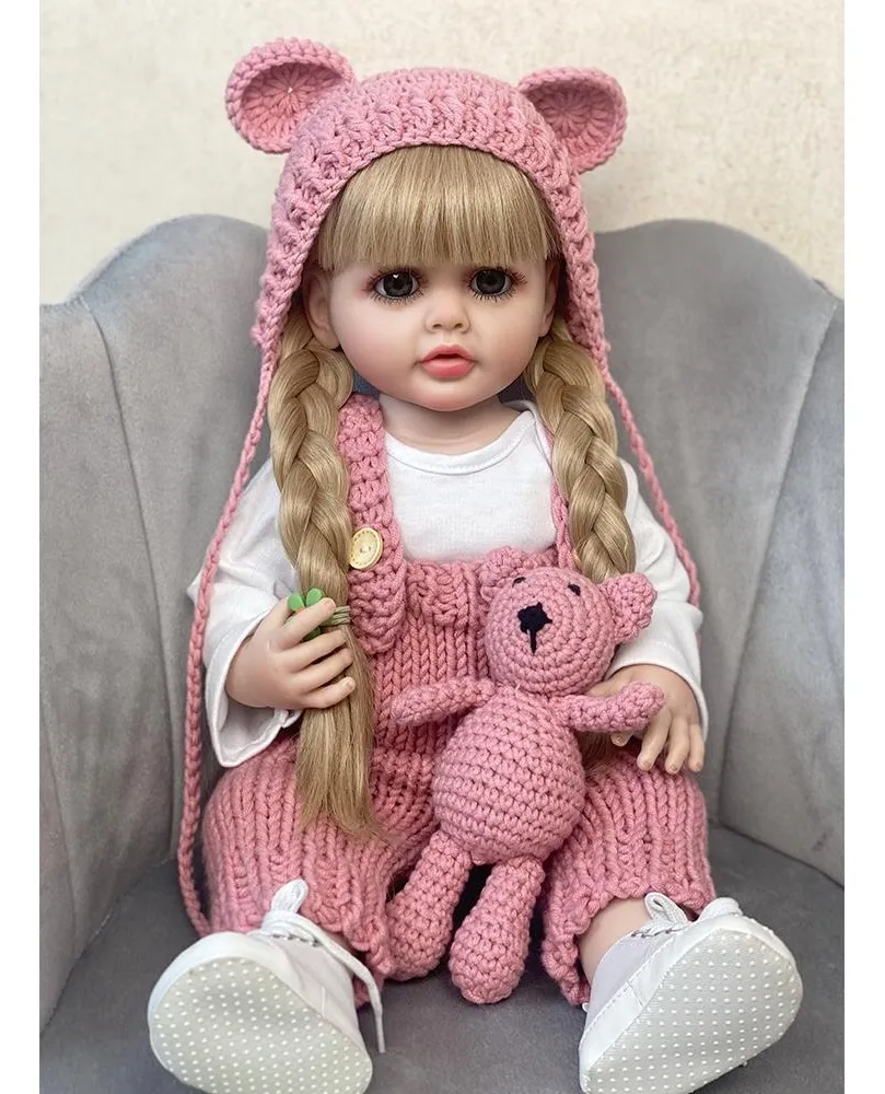 Muñeca Bebé Resborn Realista De Silicona - Imagen 3