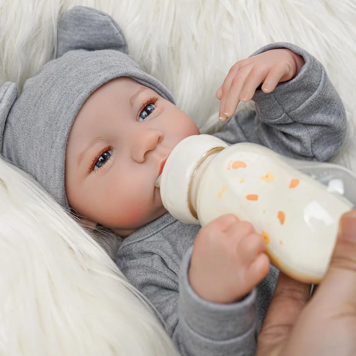 Muñeco Bebé Resborn Realista De Silicona - Imagen 2