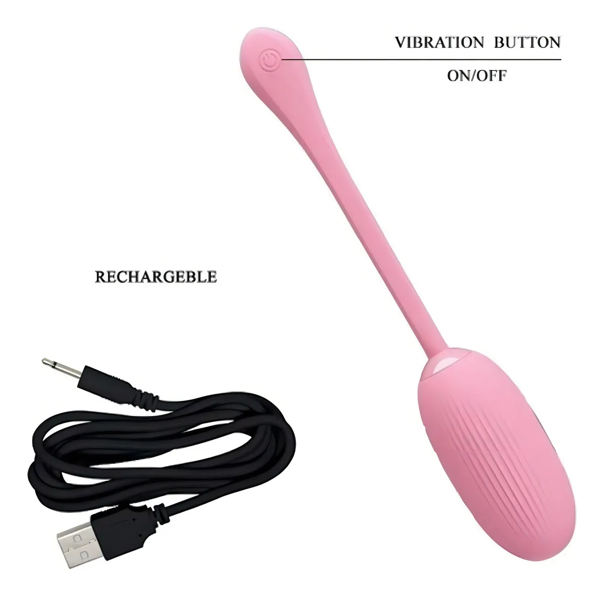 Huevo Vibrador App Móvil Electroshock Pretty Love Corriente Color Rosa - Imagen 7